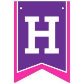 Bannière À Fanions Chevaliers médiéval Joyeux anniversaire filles bat (Premier drapeau)