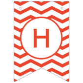 Bannière À Fanions Chevron coloré (Deuxième drapeau)