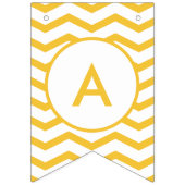 Bannière À Fanions Chevron coloré (Troisième drapeau)