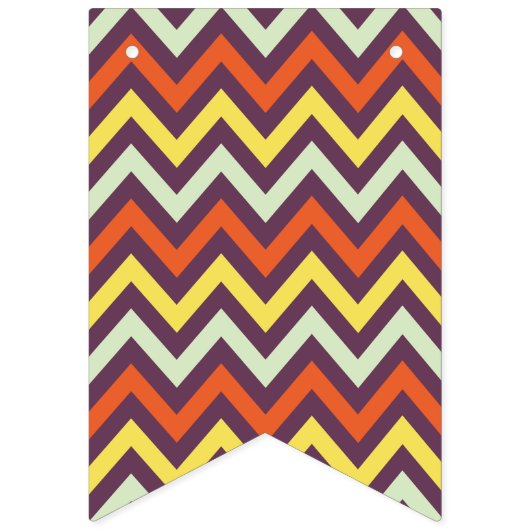 Bannière À Fanions Chevron Motif (Deuxième drapeau)