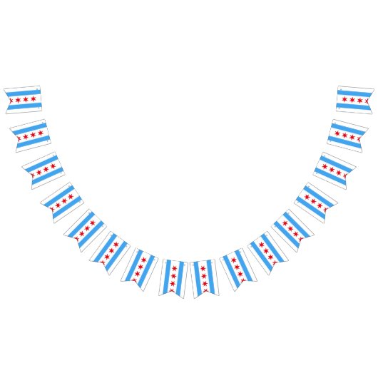 BANNIÈRE À FANIONS CHICAGO, IL (Tout)