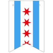 BANNIÈRE À FANIONS CHICAGO, IL (Troisième drapeau)