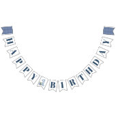 Bannière À Fanions Child's Blueberry Berry First Birthday (Tout)