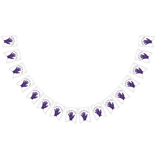 Bannière À Fanions Choisir de contester le 8 mars Journée des femmes (Tout)