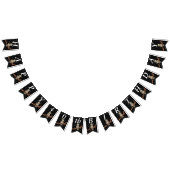 Bannière À Fanions Chouette d'anniversaire assez Brown sur les étoile (Tout)