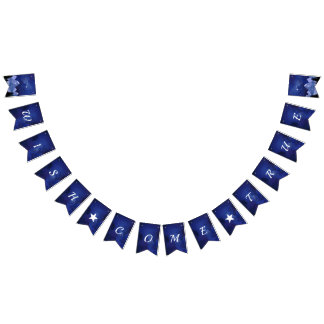 Bannière À Fanions Ciel Nocturne Étoile de Vœu Réalisé