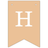 Bannière À Fanions Citrouille 1er anniversaire (Deuxième drapeau)