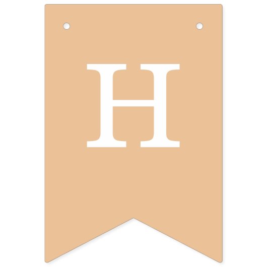 Bannière À Fanions Citrouille 1er anniversaire (Deuxième drapeau)