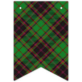Bannière À Fanions Clan écossais Buchan Tartan (Premier drapeau)
