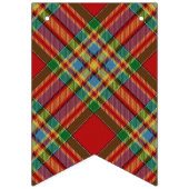 Bannière À Fanions Clan écossais Chattan Tartan (Premier drapeau)