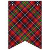 Bannière À Fanions Clan écossais Innes Tartan (Premier drapeau)