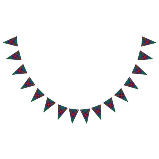 Bannière À Fanions Clan écossais Jardine Tartan (Tout)