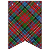 Bannière À Fanions Clan écossais Kidd Tartan (Premier drapeau)