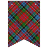 Bannière À Fanions Clan écossais Kidd Tartan (Troisième drapeau)