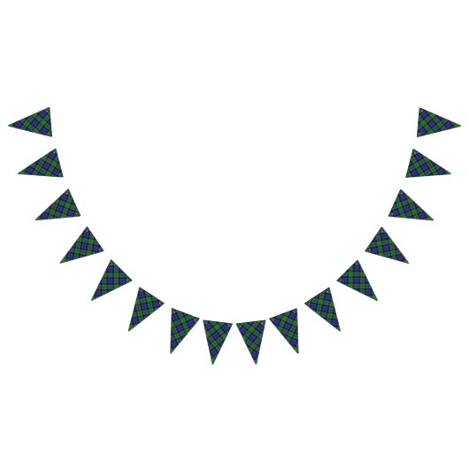 Bannière À Fanions Clan écossais MacEwen Tartan (Tout)