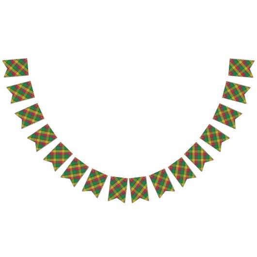 Bannière À Fanions Clan écossais MacMillan Tartan (Tout)