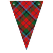 Bannière À Fanions Clan écossais MacNaughton MacNachtan Tartan (Premier drapeau)