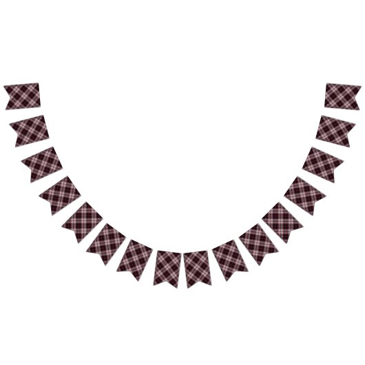 Bannière À Fanions Clan écossais MacPherson Tartan (Tout)