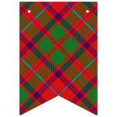 Bannière À Fanions Clan écossais Shaw Tartan (Deuxième drapeau)