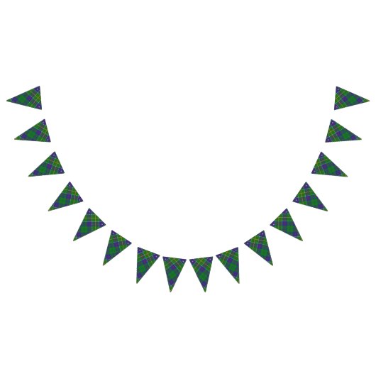 Bannière À Fanions Clan Hunter Tartan (Tout)