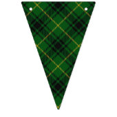 Bannière À Fanions Clan MacArthur tartan vert et noir d'Arthur (Deuxième drapeau)