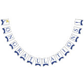 Bannière À Fanions classe 2025, classe 2026 graduation (Tout)