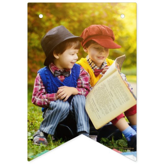 Bannière À Fanions classe 2025, classe 2026 graduation (Deuxième drapeau)