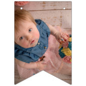 Bannière À Fanions classe 2025, classe 2026 graduation (Premier drapeau)