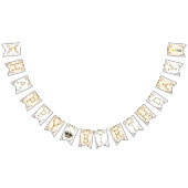 Bannière À Fanions classe 2025, classe 2026 graduation (Tout)