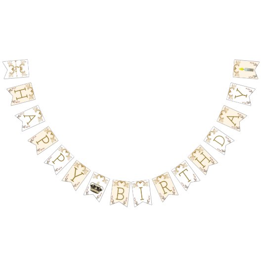 Bannière À Fanions classe 2025, classe 2026 graduation (Tout)