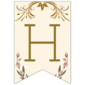 Bannière À Fanions classe 2025, classe 2026 graduation (Deuxième drapeau)