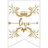 Bannière À Fanions classe 2025, classe 2026 graduation (Premier drapeau)