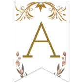 Bannière À Fanions classe 2025, classe 2026 graduation (Troisième drapeau)