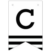 Bannière À Fanions Classe de Bunting Graduation Moderne de 20XX Grad (Deuxième drapeau)