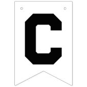 Bannière À Fanions Classe d'études secondaires 2025 (Premier drapeau)