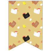 Bannière À Fanions Cluck Cluck (Deuxième drapeau)