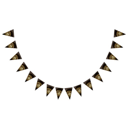 Bannière À Fanions Coeurs impressionnants de steampunk (Tout)