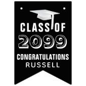 Bannière À Fanions Collage de photos CLASSE D'ÉTUDES DE Noir (Premier drapeau)