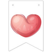 Bannière À Fanions Collection Coeur d'ours - Bleu (Deuxième drapeau)