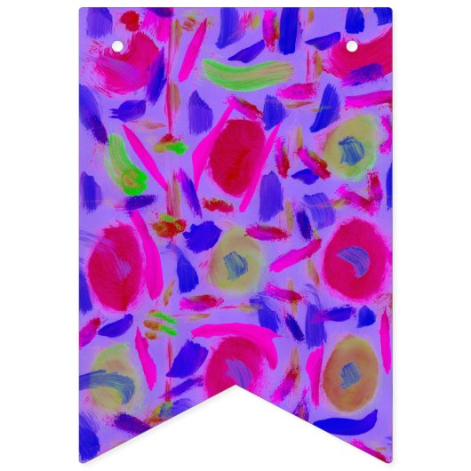 Bannière À Fanions Coloré (Troisième drapeau)