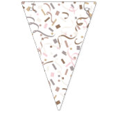 Bannière À Fanions Confetti Chic (Surprise-Solids) (Premier drapeau)