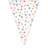 Bannière À Fanions Confetti Dazzle (points) (Troisième drapeau)
