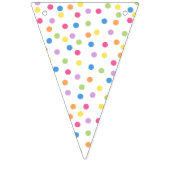 Bannière À Fanions Confetti Dazzle (points) (Deuxième drapeau)