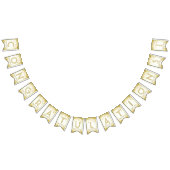 Bannière À Fanions confettis d'or de ☆CONGRATULATIONS☆ (Tout)