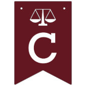 Bannière À Fanions Congrats de la faculté de droit (Deuxième drapeau)