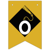Bannière À Fanions Congrès de la Gold Graduation (Deuxième drapeau)
