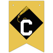 Bannière À Fanions Congrès de la Gold Graduation (Premier drapeau)