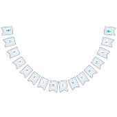 Bannière À Fanions Cookie Monster | Premier anniversaire du bébé (Tout)