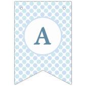 Bannière À Fanions Cookie Monster | Premier anniversaire du bébé (Troisième drapeau)