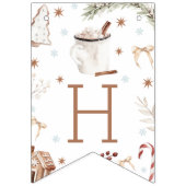 Bannière À Fanions Cookies & Cocoa Birthday Banner (Deuxième drapeau)